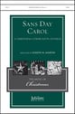 Sans Day Carol SATB choral sheet music cover